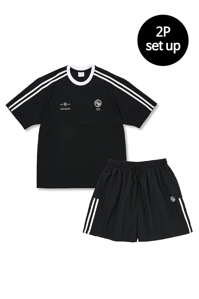 Football Jersey Set-Up(Black) CSOs-016  [Unisex] 